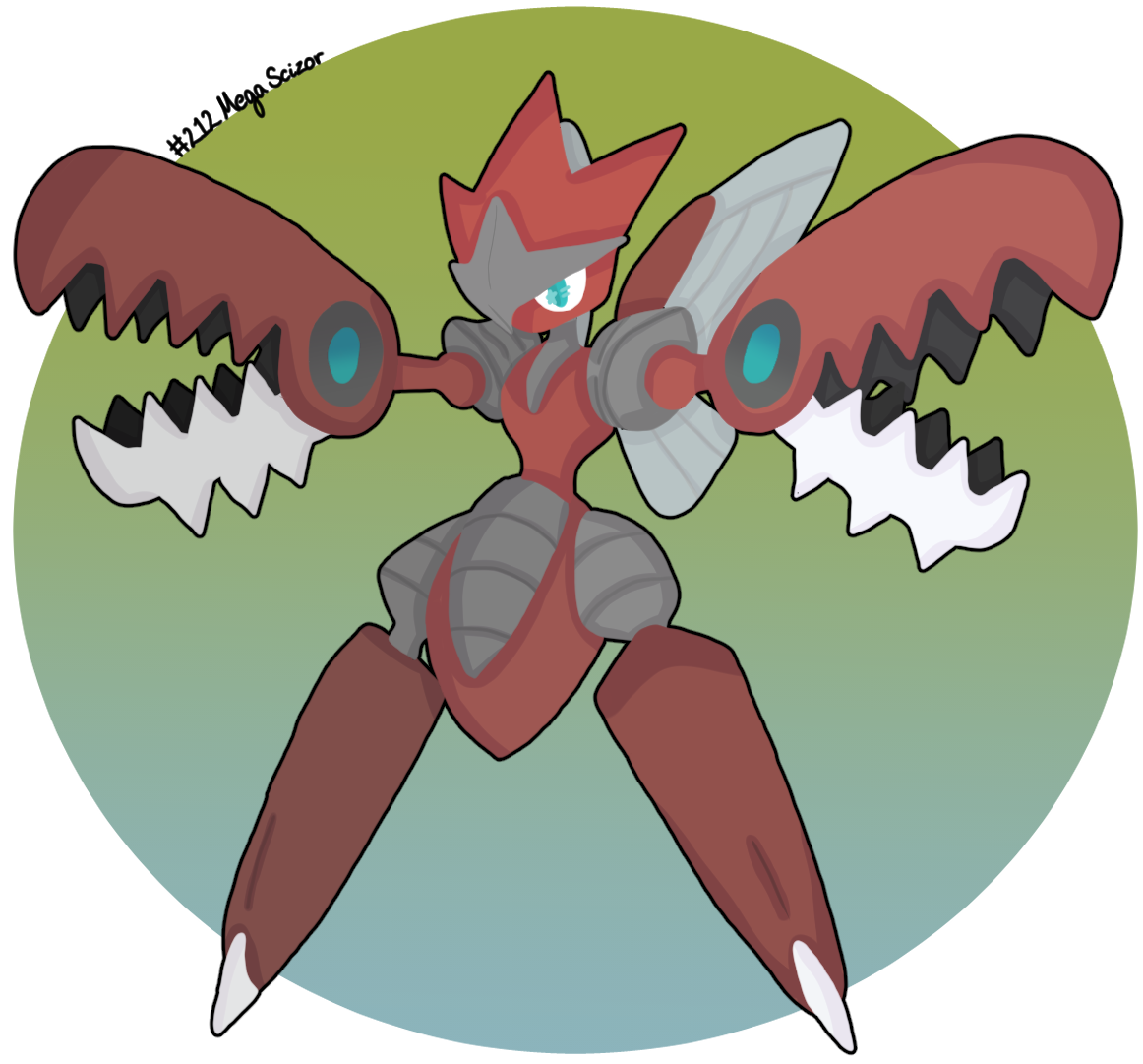 Mega Scizor, Pokédex