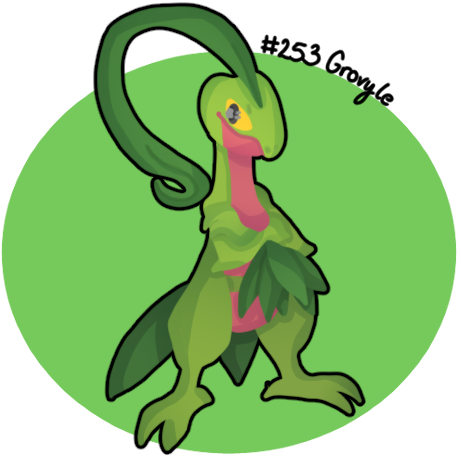 Sceptile - #254 -  Pokédex