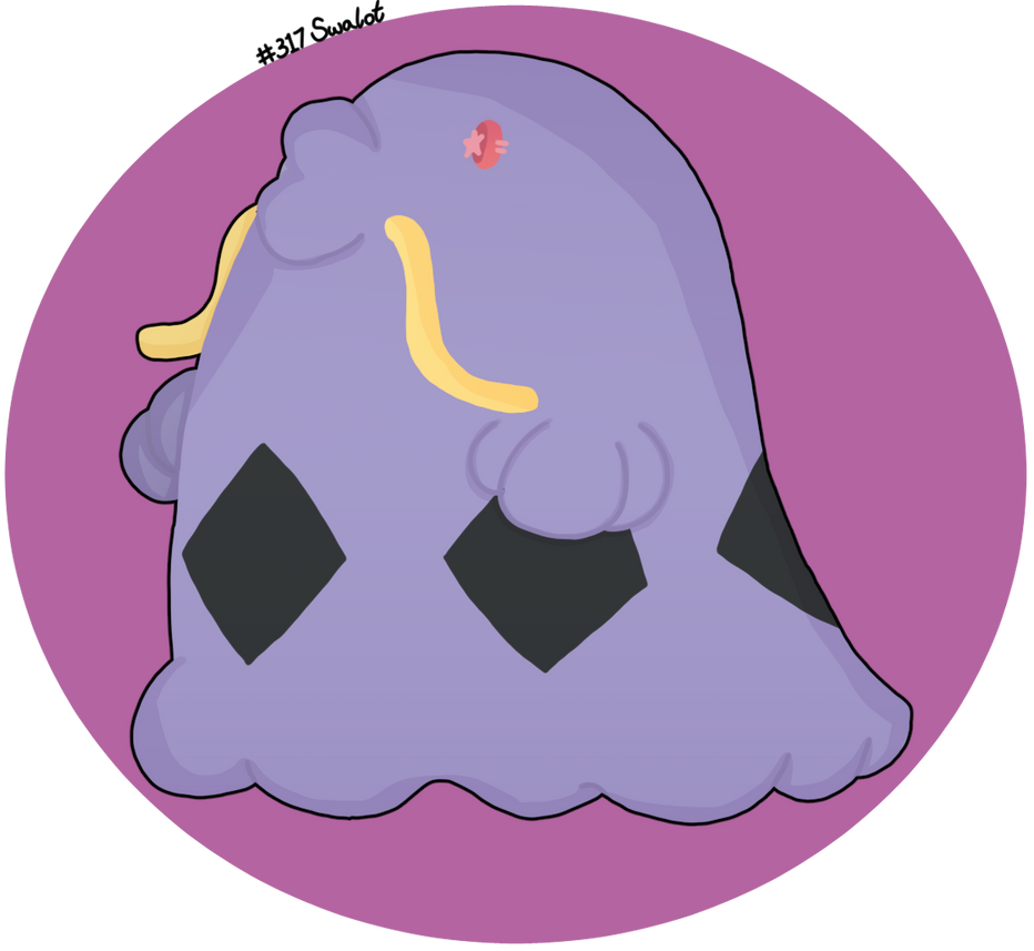 Drawing The Pokedex 317 Swalot By MidnightLimes On DeviantArt drawing-the-pokedex-317-swalot-by-midnightlimes-on-deviantart