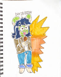 Inktober 2021 #28: Crispy