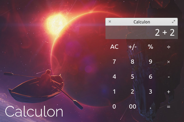 elementary OS Calculon app mockup