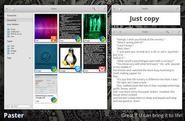 elementary OS Paster mockup 1