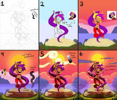 Shantae picture process
