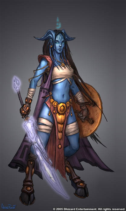 Draenei Female Concept By Glennraneart Draenei Female Concept By Glennraneart