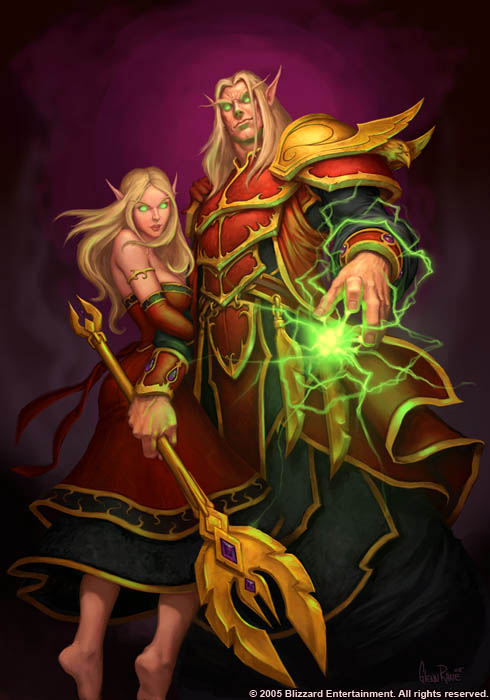 Blood Elf Couple