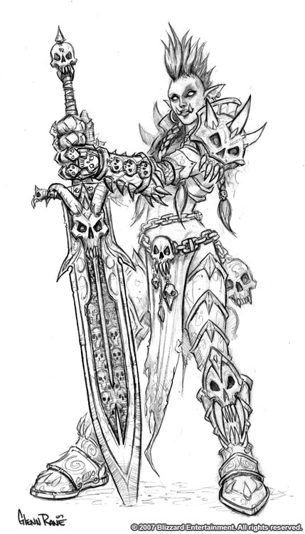 Female Troll Death Knight