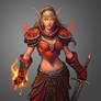 Female Blood Elf Mage