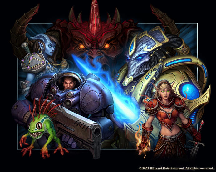 Matt Rider BlizzCon 2007 Horizontal by GlennRaneArt on DeviantArt