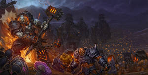 World of Warcraft Warlords of Draenor Box Art