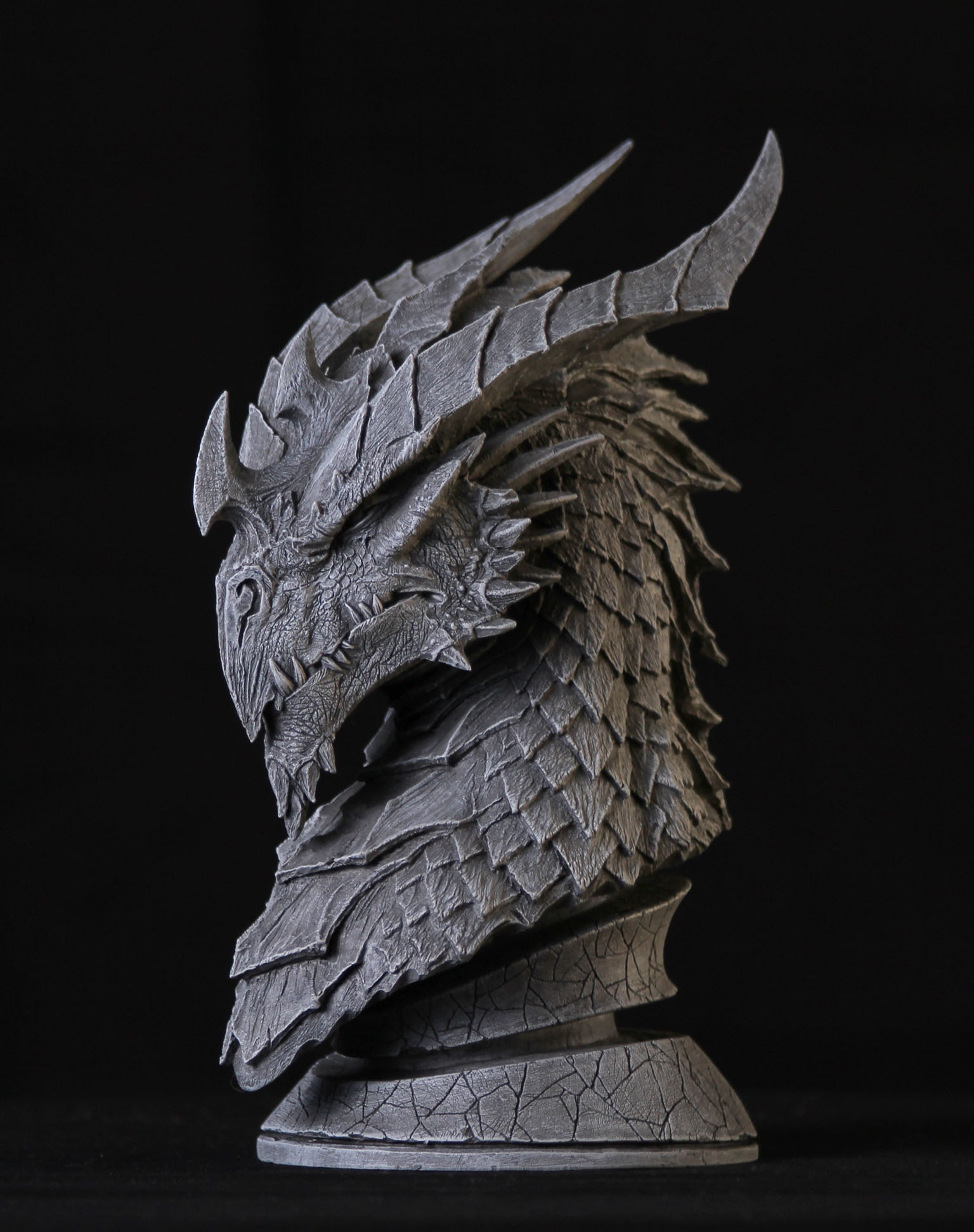 Dragon Sculpt by GlennRaneArt
