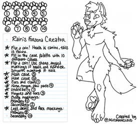 Rains Fursona Creator CANINE