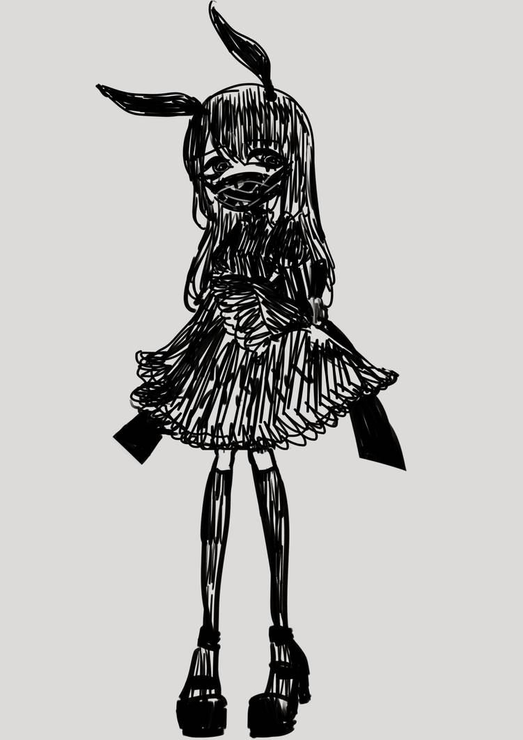 Dapper Black Rabbit Deviantart Black rabbit by zonbury on DeviantArt