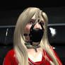 26.05.22 Inga strapped and collared  gagged in KDC