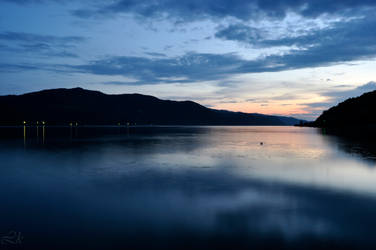 Danube at dusk by Lk-Photography