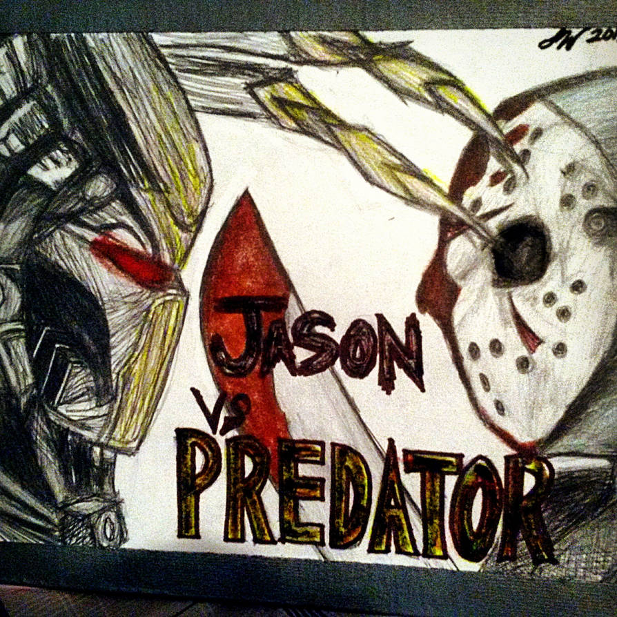 Jason vs Predator by 010Person010 on DeviantArt