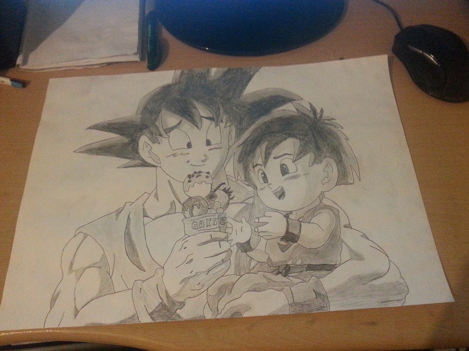 Goku and Pan