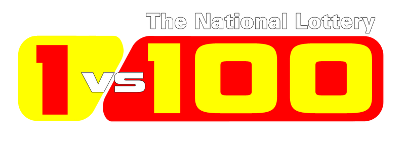 1 vs. 100: UK Vector Logo Alt. #2