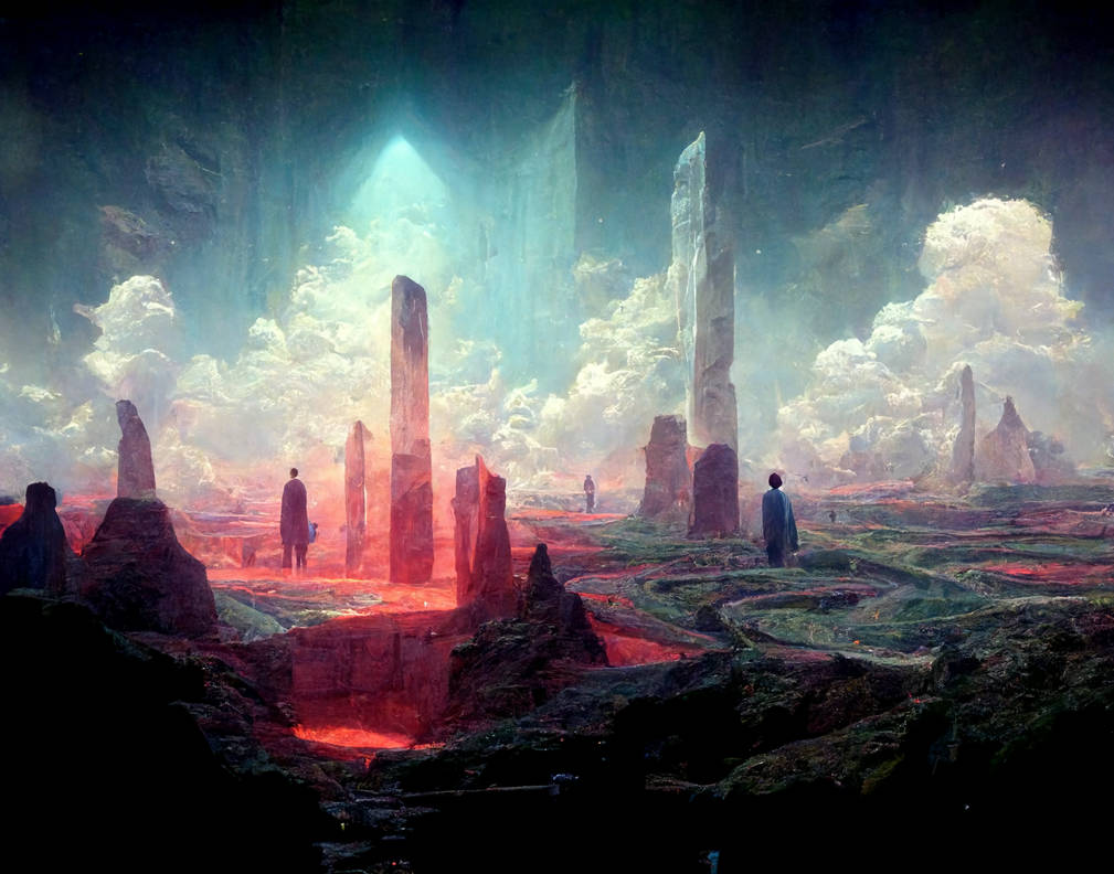 Ether Dimension Landscape by X-Cannibal on DeviantArt