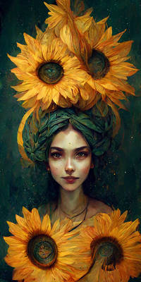 Sunflower Goddess v2