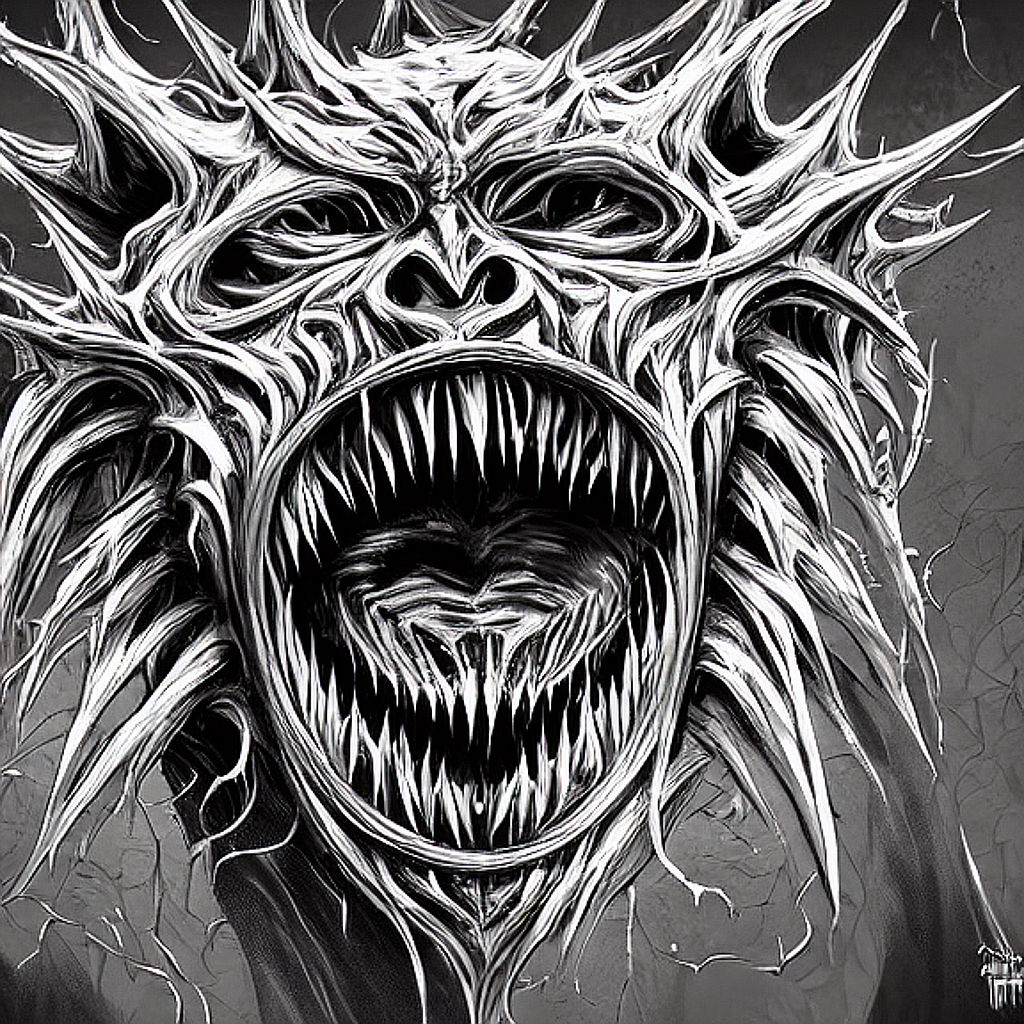 FOWL - AI Horror Teeth Monster 11 by X-Cannibal on DeviantArt