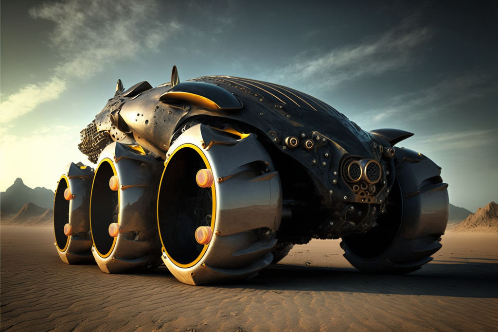 Zastermont bulky futuristic mecha super car design by X-Cannibal on ...