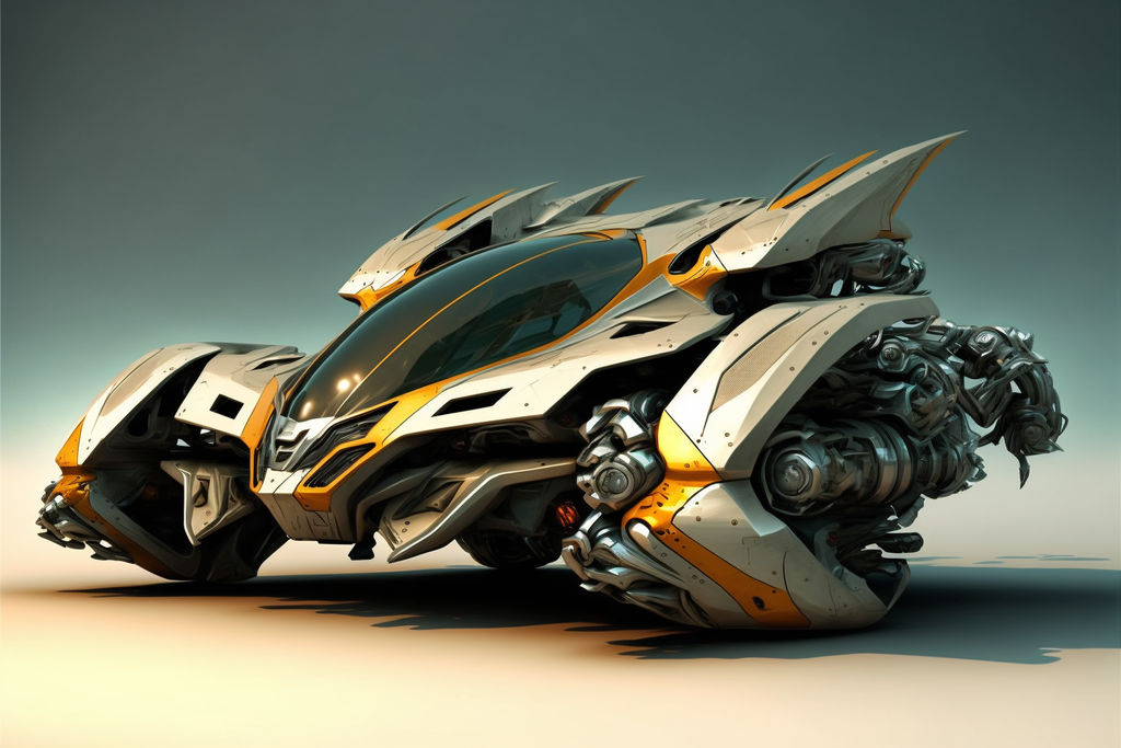 Zastermont bulky futuristic mecha super car design by X-Cannibal on ...