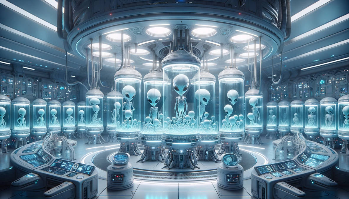 Alien Lab Designs Advanced alien incubation chamber laboratory. by X-Cannibal on DeviantArt