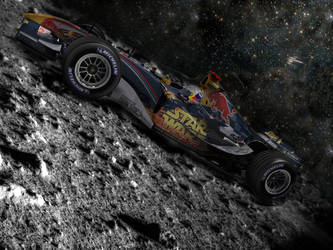 RedBull Racing on the Moon