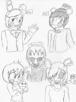 FNAF 2 Doodles