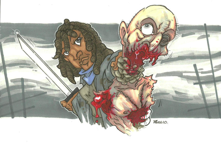 THE WALKING DEAD MICHONNE