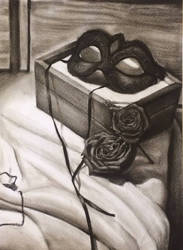 Charcoal still life