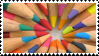 Colored Pencil Stamp