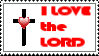 I Love The Lord Stamp by neeneer