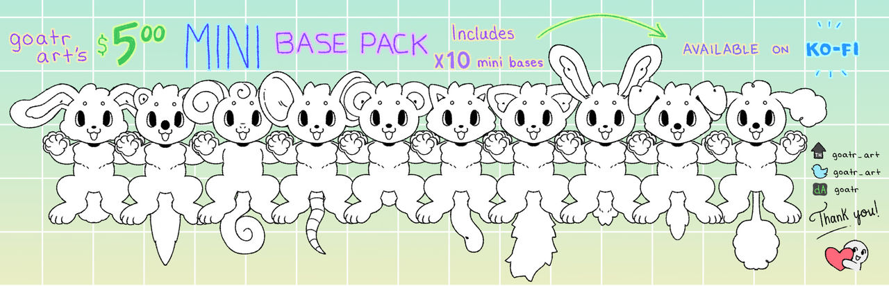 Mini Base Pack by goatr on DeviantArt