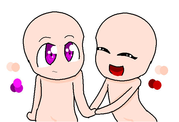 Chibi Friends Base by RaiBases on DeviantArt