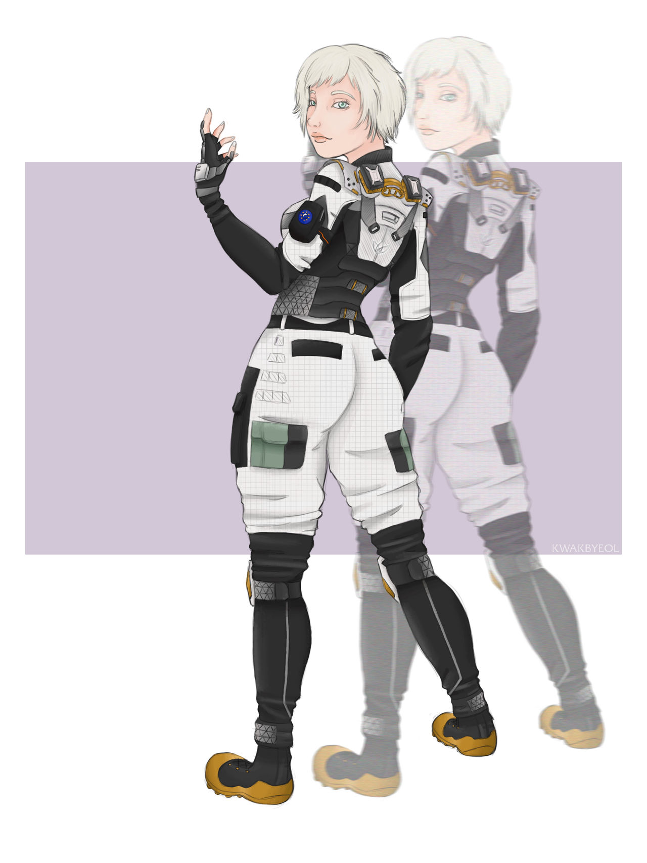 Rainbow Six Siege - Iana's fanart by kwakbyeol on DeviantArt