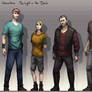 The Light in the Dark: Height Chart Characters