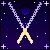 Kawaii Bluberry Pocky Icon