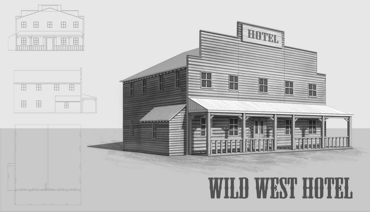 Wild West Hotel By Edwardbarons On DeviantArt wild-west-hotel-by-edwardbarons-on-deviantart