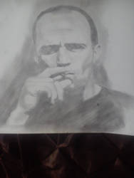 Jason Statham Pencil Drawing