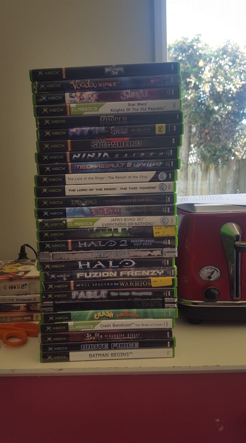 Xp Games Collection Original Xbox collection by ecwecwecw1 on DeviantArt