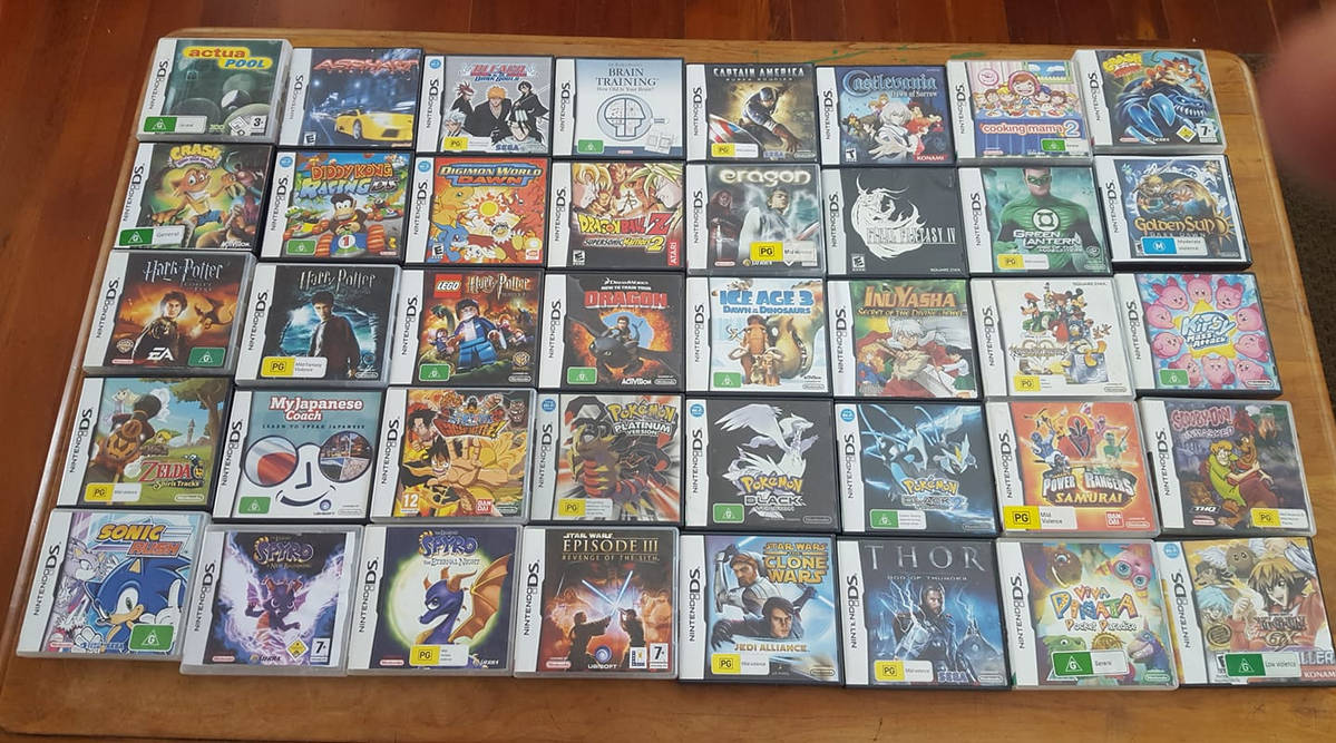 Nintendo DS Collection by ecwecwecw1 on DeviantArt