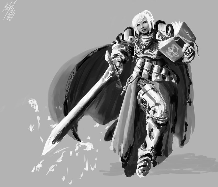 Concept - Lucetta Holy Crusader Armor