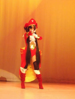 Captain Marvelous Female Version on Stage