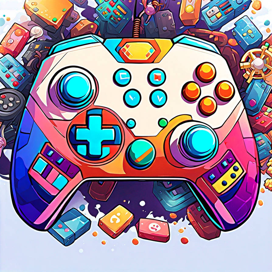 Controller95 Deviantart Video game controller by Dantebr2024 on DeviantArt