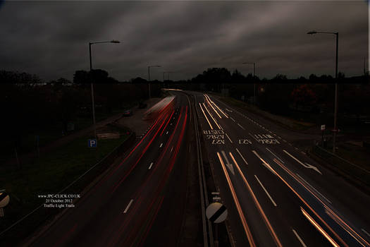 Traffic light trails