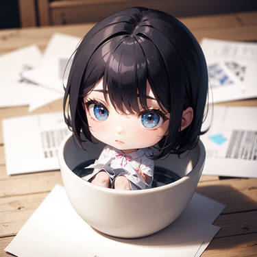 Beautiful Anime kawaii cute chibi Girl by SianWorld on DeviantArt