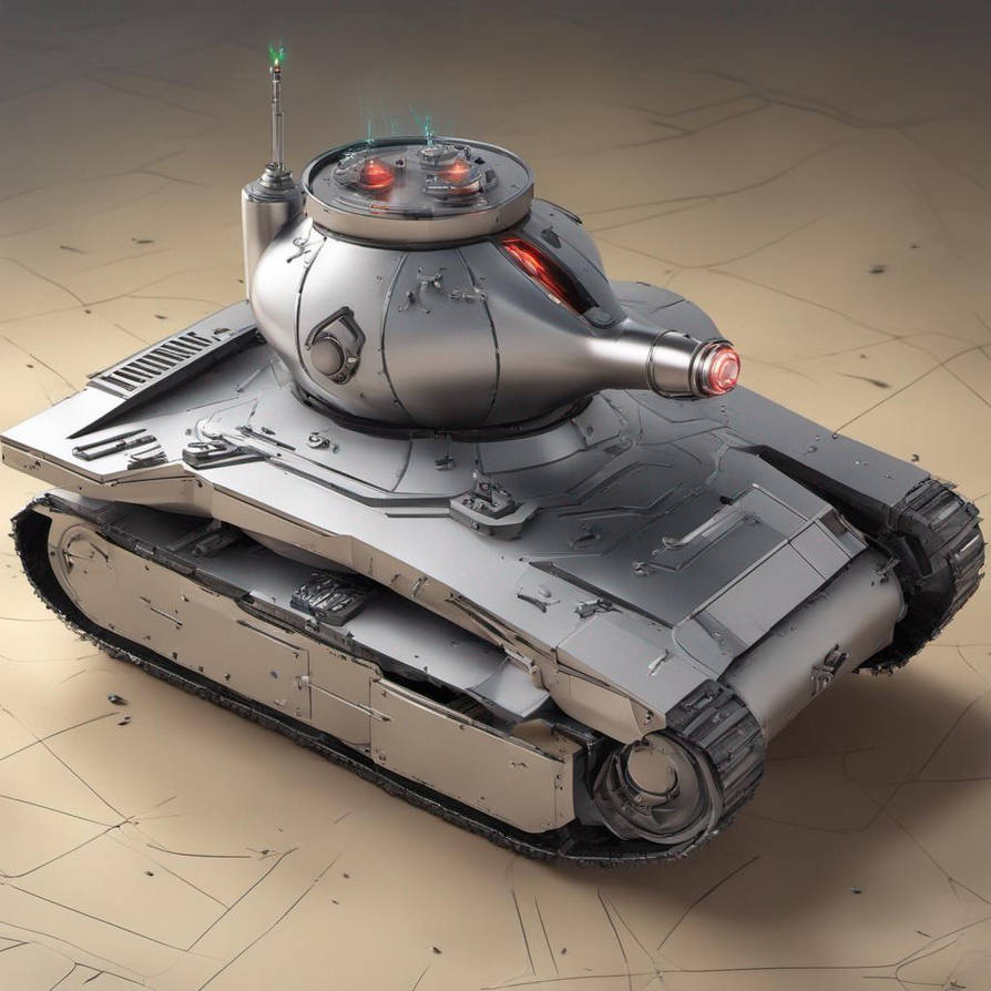 Atomic toy tank by damnedfish on DeviantArt