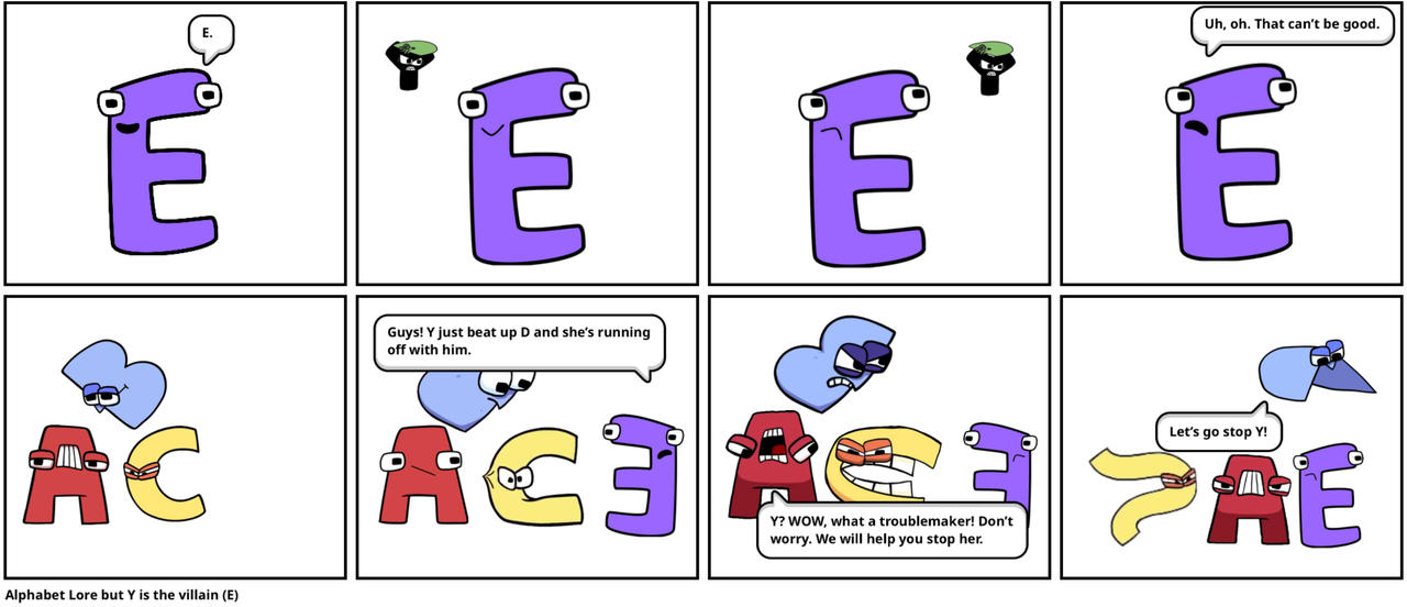 Evil Y Example Alphabet Lore but Y is the villain part 3 by Adam427 on DeviantArt