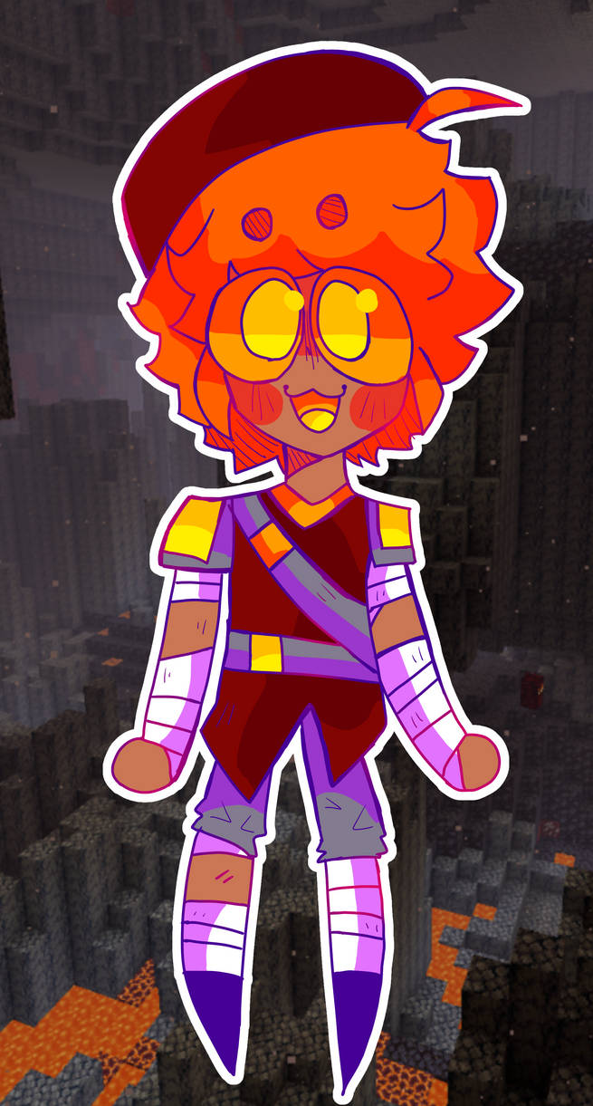 Im drawing Minecraft nether mobs as humans by Wispchaos18 on DeviantArt